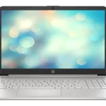 HP 15S-FQ5014NY, I5-1235U, 8GB/512GB SSD. 15.6 FHD, FREEDOS, SILVER (7B8X6EA)
