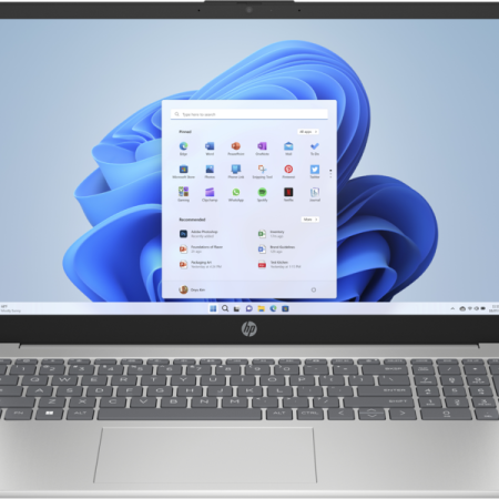 HP LAPTOP 15 Intel Core i7 1355U 12TH GEN 8GB RAM/512GB SSD 15.6 Backlight FHD WINDOWS 11 NATURAL SILVER - Image 2