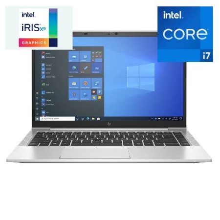 HP Elitebook 840 G8 Core i7-1135G7  (up to 4.2 GHz, 4cores), 14” 8GB RAM ), 512GB SSD, Backlight , natural silver keyboard frame, Full-size, natural silver keyboard, WIN11 Year - Image 2