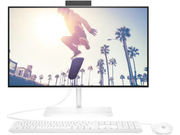 HP 24-1C22 AIO, INTEL CORE I5-12TH GEN, 8GB/512SSD, 23.8″ FHD TOUCHSCREEN, WIN 11 HOME, STARRY WHITE (782H9EA)