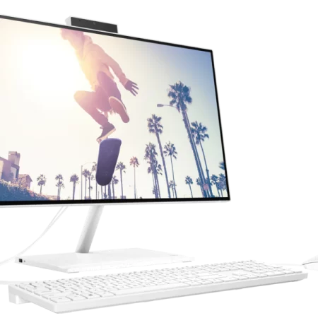 HP 24-1C22 AIO, INTEL CORE I5-12TH GEN, 8GB/512SSD, 23.8″ FHD TOUCHSCREEN, WIN 11 HOME, STARRY WHITE (782H9EA) - Image 4