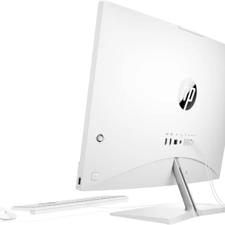 HP PAVILION 24 -CA1091NH AIO PC, INTEL CORE I5-12400T, 8GB /512SSD /2GB NVIDIA GEFORCE MX450 DEDICATED GRAPHICS, 23.8" TOUCHSCREEN FHD, WIN11 HOME, WIRED KEYBOARD &MOUSE, SNOW FLAKE WHITE (6X8X0EA) (7 UNITS LEFT) - Image 4