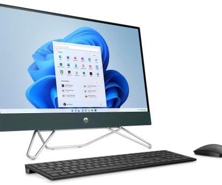HP 24 ALL IN ONE, INTEL CORE I5, 8GB/1TB HDD, 11TH GEN, 23.8" TOUCH SCREEN, WIN 10,  JET BLACK (422P4EA) 1 YEAR WARRANTY - Image 2