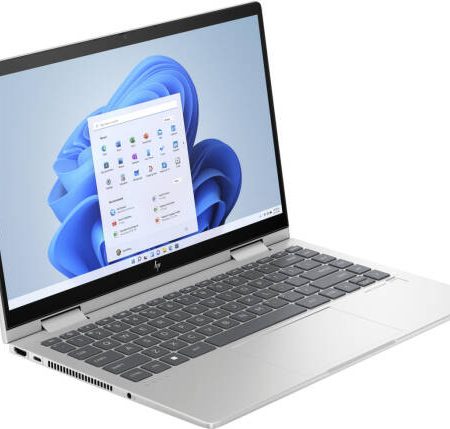 HP ENVY14 X360, 2 IN 1 -ES1013DX -INTEL COREi5- 120U, 12TH GEN,  8GB DDR4, 512GB-SSD FINGERPRINT *BACKLIT-KB 14" FHD IPS TOUCHSCREEN WINDOWS 11  NATURAL SILVER, 9R8R2UA - Image 2