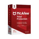 MCAFEE TOTAL PROTECTION 5 USER, 1 YEAR